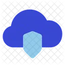 Cloud shield  Icon