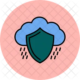 Cloud Shield  Icon