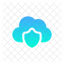 Shield Cloud Data Icon