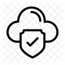 Cloud Shield  Icon