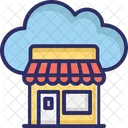 Cloud Store Cloud Shop Eshop Icon