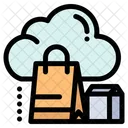 Cloud Shopping  Symbol