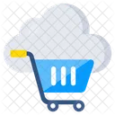 Cloud Shopping  Icon