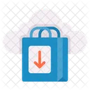 Cloud Shopping  Icon