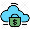 Cloud Shopping Shopping Cloud Icon