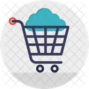 Cloud Shopping Cart Icon