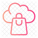 Cloud Shopping  Icon