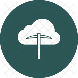 Cloud shovel  Icon