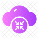 Cloud Shrink  Icon