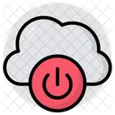 Cloud Shutdown Cloud Off Button Cloud On Button Icon