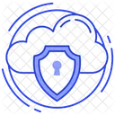 Cloud-Sicherheit  Symbol