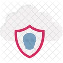 Cloud Sicherheit Datenschutz Datensicherheit Symbol