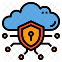 Cloud-Sicherheit  Symbol