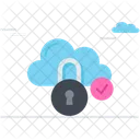 Cloud Sicherheitscheck Cloud Shield Check Cloud Sicherheit Symbol