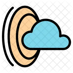 Cloud Signal  Icon