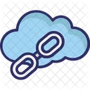 Cloud Link Link On Internet Cloud Computing Icon