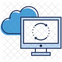 Cloud Computing Dati Cloud Servizi Cloud Icon