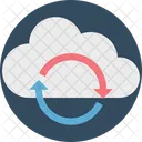 Sincronizzazione Cloud Caricamento Cloud Sincronizzazione Icon