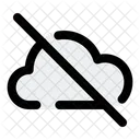 Cloud Slash  Icon