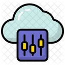 Cloud Sliders  Icon