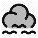 Cloud Slow Wind Icon