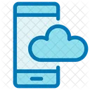 Cloud Smartphone Data Storage Smartphone Icon