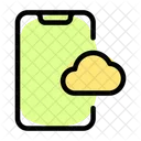 Cloud Smartphone  Icon
