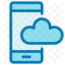 Cloud smartphone  Icon