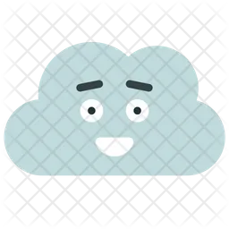 Cloud Smiley  Icon