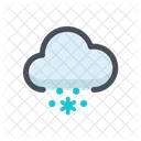 Cloud Snow Snowflake Snow Icon
