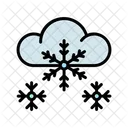 Cloud Snow  Icon