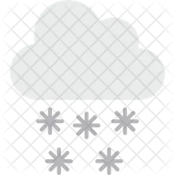 Cloud snow  Icon
