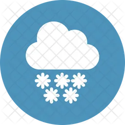 Cloud snow  Icon