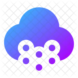 Cloud-snow  Icon