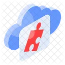 Cloud Solution Puzzle Icon
