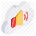 Cloud Sound Cloud Volumes Speaker Icon