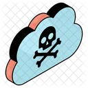 Cloud Spam Cloud Virus Infected Cloud Icon