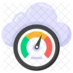 Cloud Speed  Icon