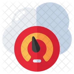 Cloud Speed Test  Icon