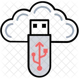 Cloud-Speicher  Symbol