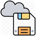 Cloud Speicher SD Icon