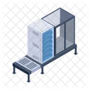 Rechenzentrum Datenhosting Datenserver Symbol