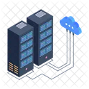 Rechenzentrum Datenhosting Datenserver Symbol