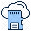 Cloud Speicher Daten Symbol