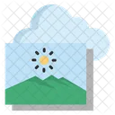 Cloud-Speicher  Symbol