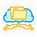 Speicher Cloud Computing Symbol