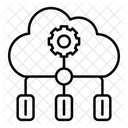 Cloud-Speicher  Symbol