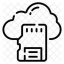 Cloud-Speicher  Symbol
