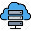 Cloud Hosting Speicher Symbol