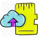 Cloud Speicher Cloud Backup Cloud Upload Symbol